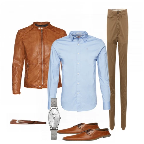 Rot Accessoire Gürtel Tom Tailor Denim kombinieren
