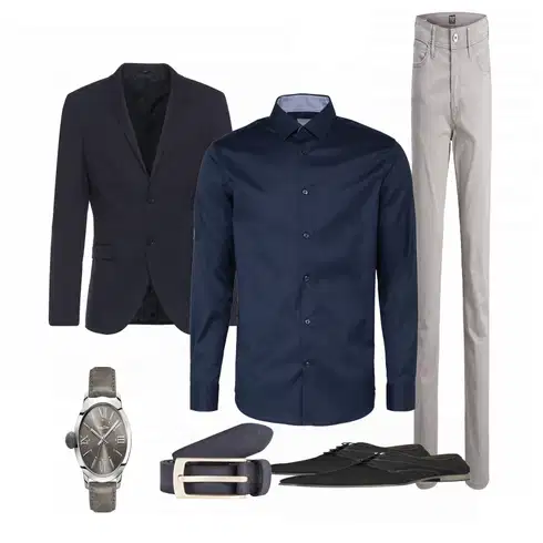 Schwarz Casual Hemd SELECTED HOMME kombinieren