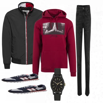 Outfit mit Blau Sneaker New Balance "About You"