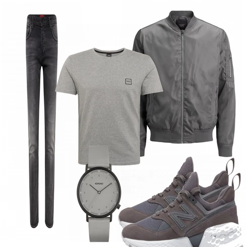 Gelb Schuh Sneaker New Balance kombinieren