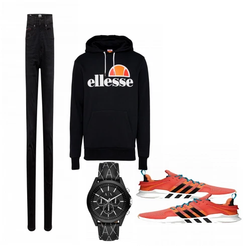 Orange Sportschuh Adidas Originals kombinieren
