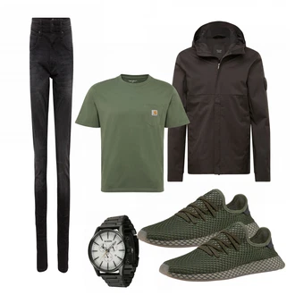 Outfit mit Schwarz EDC by Esprit "About You"