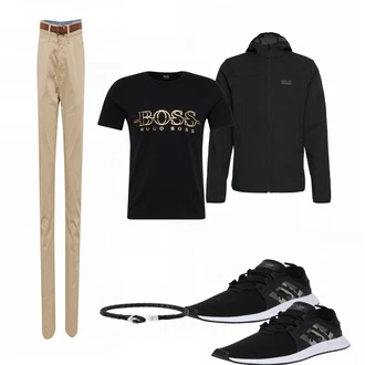 Outfit mit Blau Jack Wolfskin "About You"