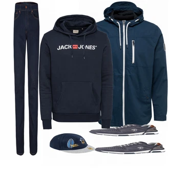 Outfit mit Braun Sneaker Tom Tailor "About You"