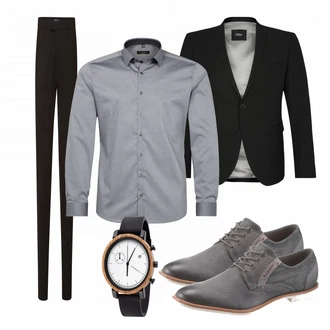 Outfit mit Schwarz Drykorn "About You"