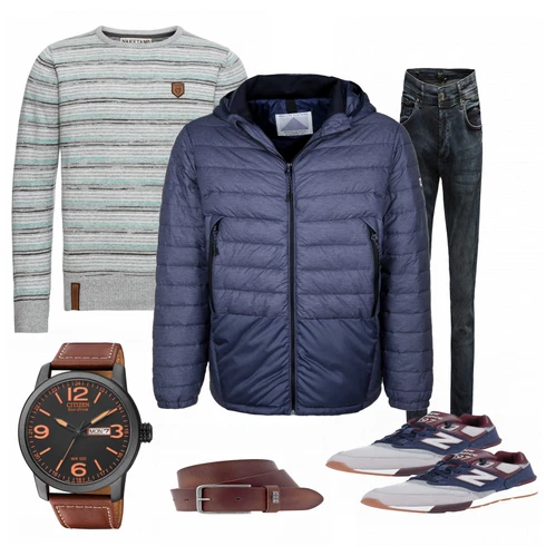 Rot Accessoire Gürtel Tom Tailor Denim kombinieren