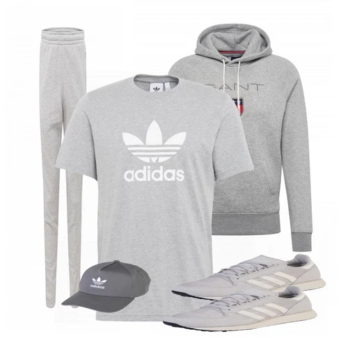 Grau Hose Große Größe Adidas Originals kombinieren