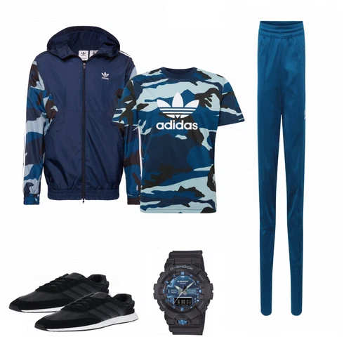 Mischfarben T-Shirt Adidas kombinieren