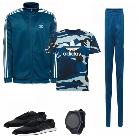 Mischfarben T-Shirt Adidas kombinieren