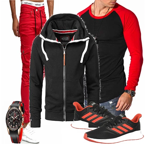 Mischfarben Schuh Adidas kombinieren
