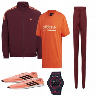 Outfit mit Rosa Schuh Sneaker Adidas Originals "Adidas"