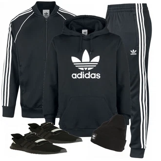 Outfit mit Schwarz Hut Adidas Originals "Adidas"