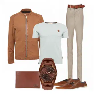 Party Outfits mit Beige Accessoire Street One "AfterEight"