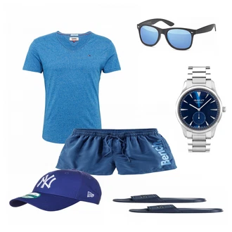 Sommer Outfits mit Weiß MOKIES "AllBlue"