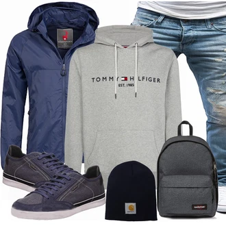 Outfit mit Mischfarben/Schwarz Carhartt "Alltags Outfit"