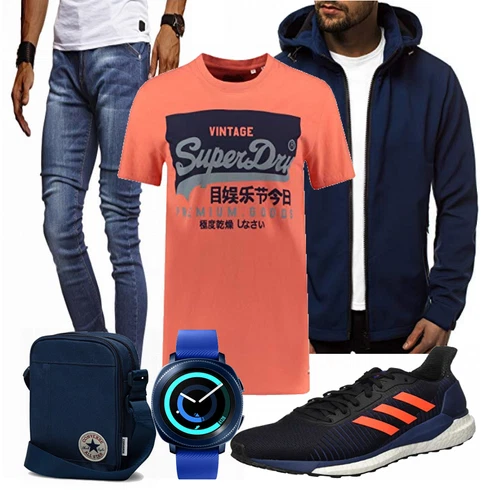 Tasche/Winter Parka/Regenjacke OZONEE kombinieren mit Tasche/Winter Parka/Regenjacke OZONEE, Tasche Adidas
