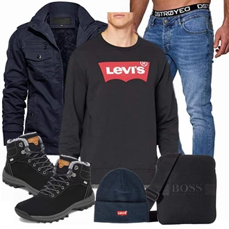 Outfit mit Hose/Hut levi's "Alltags Outfit"