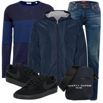 Outfit mit Blau EDC by Esprit "Alltags Outfit"