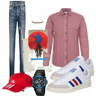 Outfit mit Hut Adidas Performance "Alltags Outfit"