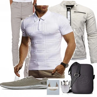 Outfit mit Grau Schuh Sneaker Under Armour "Alltags Outfit"