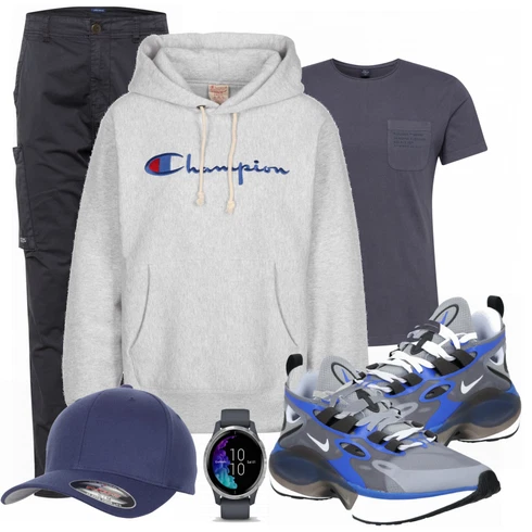 Schwarz Accessoire Garmin kombinieren