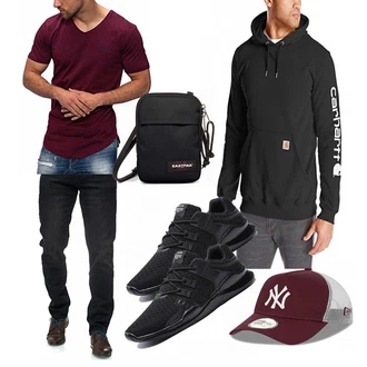 Outfit mit Blau Carhartt "Alltags Outfit"