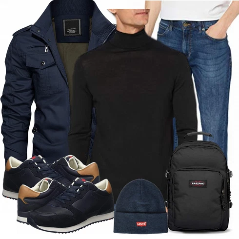 Blau Tasche/Hose/Bademode/Unkategorisiert/Sommerjacke KEFITEVD kombinieren
