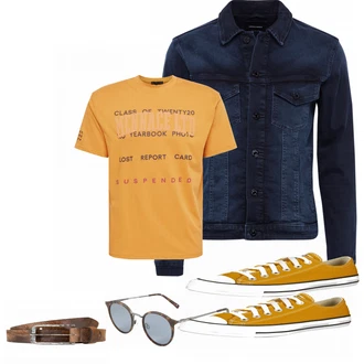 Outfit mit Sneaker Converse "Alltags Outfit"