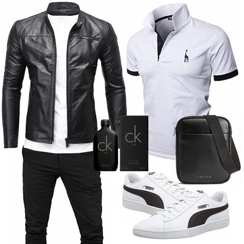 Mischfarben Accessoire Calvin Klein kombinieren