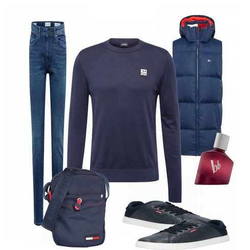Lila Accessoire Bruno Banani kombinieren