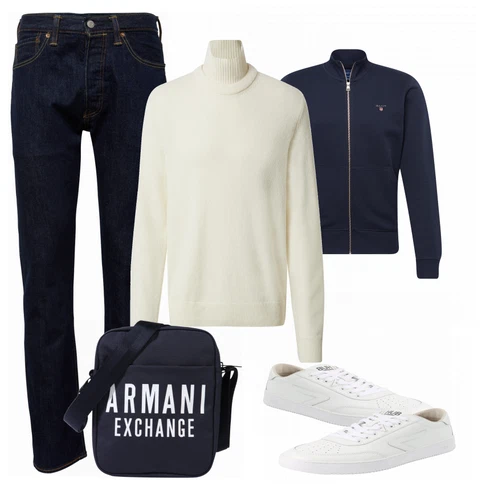 Mischfarben Hose levi's kombinieren