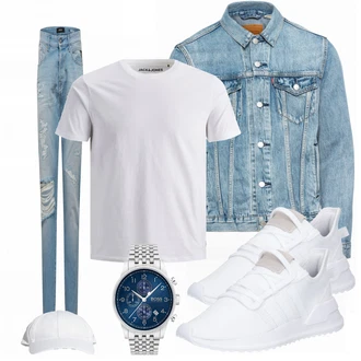 Outfit mit Hut Adidas Performance "Alltags Outfit"