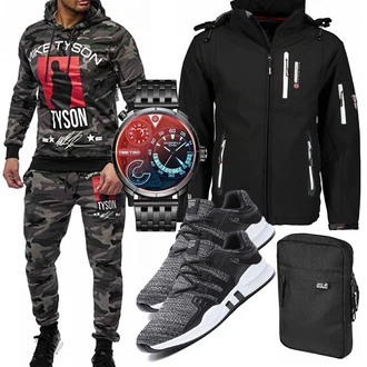 Outfit mit Blau Jack Wolfskin "Alltags Outfit"