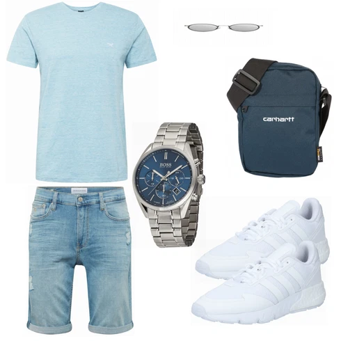 Türkis Hemd Calvin Klein Jeans kombinieren