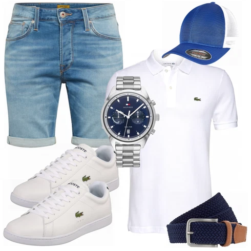 Türkis/Blau Hemd Jack & Jones kombinieren