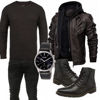 Winter Outfits Sommer mit Schwarz Unkategorisiert OneRedox "Alltags Outfit"