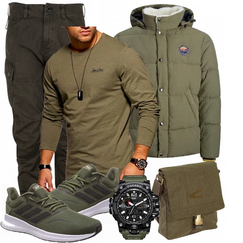 Grün Accessoire/Tasche Camel Active kombinieren