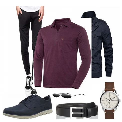 Blau Winter Parka TACVASEN kombinieren