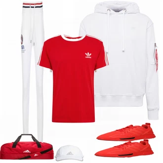 Outfit mit Hut Adidas Performance "Alltagsoutfit"