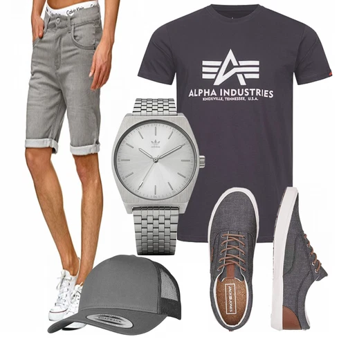 Hose/Overall/Tasche/Schuh/Hemd/Accessoire Flexfit kombinieren mit Trachtenmode Jack & Jones