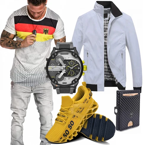 Gelb Schuh Wonesion kombinieren