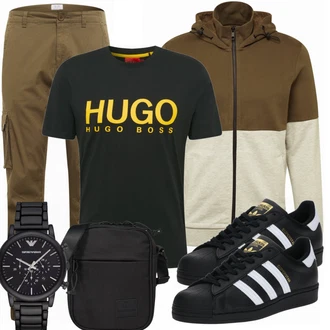 Outfit mit Grau EDC by Esprit "Alltagsoutfit"