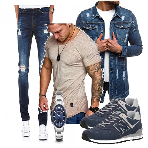 Blau Overall Amaci&Sons kombinieren