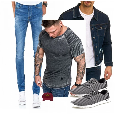 Blau Overall Amaci&Sons kombinieren