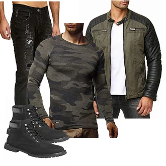 Biker Outfit "AMZ LOOK"