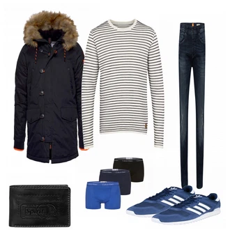 Winter Outfits mit Sneaker "android"