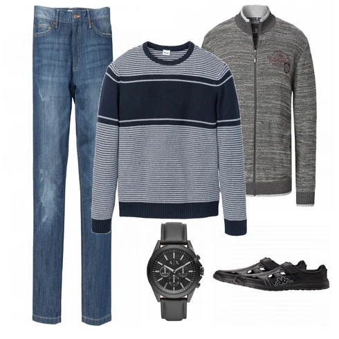 Uhr Armani Exchange kombinieren