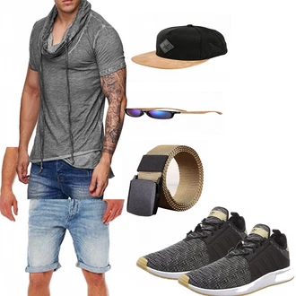 Outfit mit Rosa Overall Jack & Jones "Around"