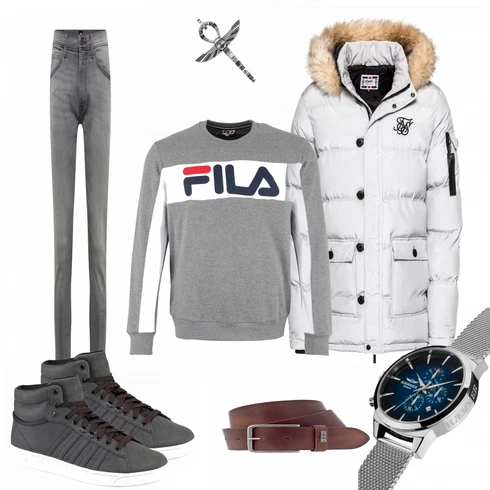 Rot Accessoire Gürtel Tom Tailor Denim kombinieren