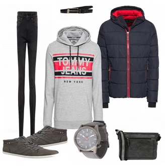 Outfit mit Braun Sneaker Tom Tailor "Ashvin"